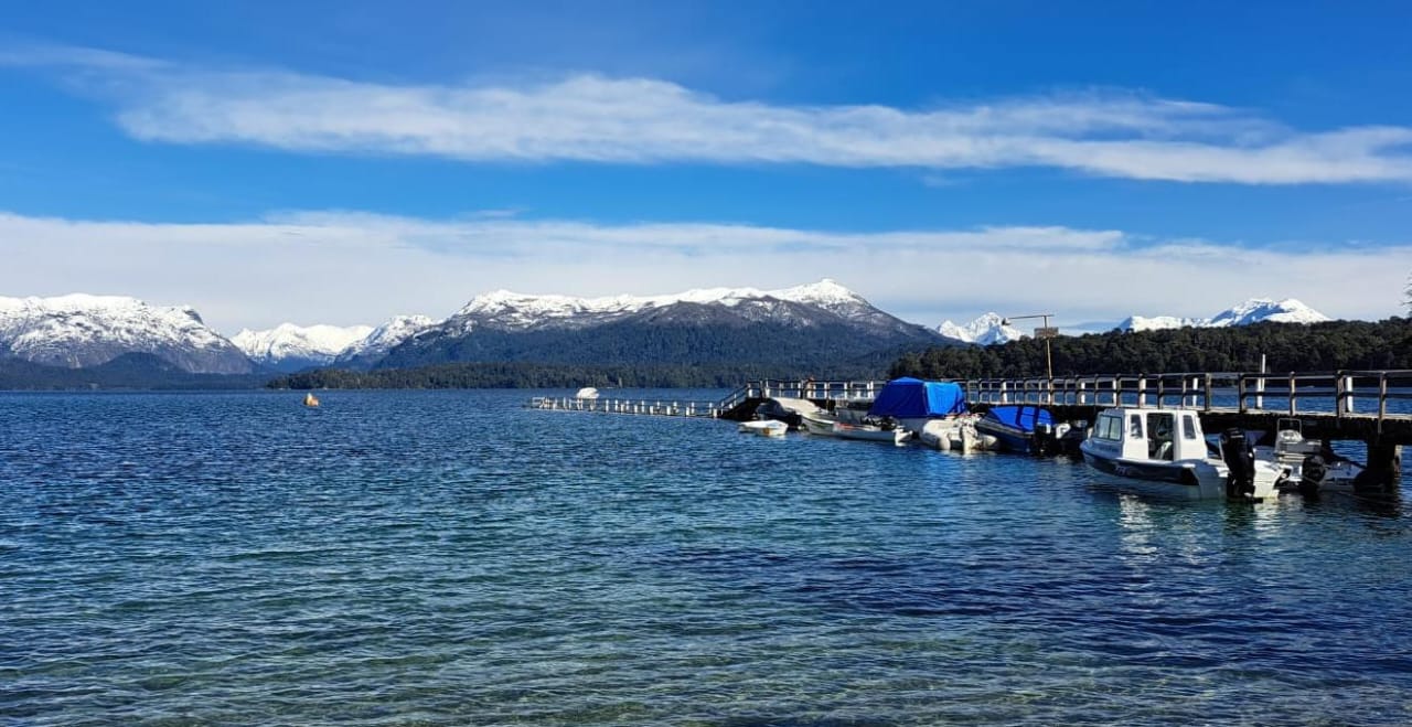 Muelle bahía brava Villa La Angostura